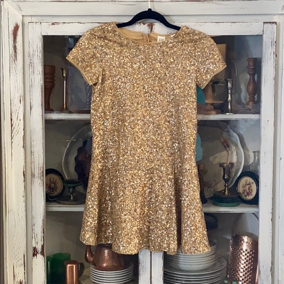 GAP Other - 🌻3/$25 Gap Kids Sequined drop-waist dress